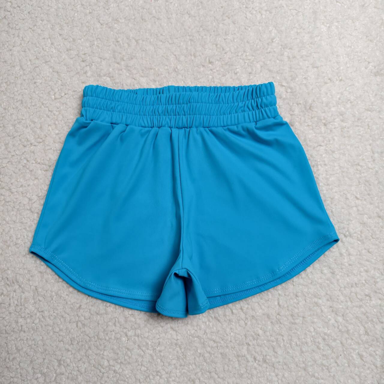 Toddle baby girls dark blue color summer yoga shorts