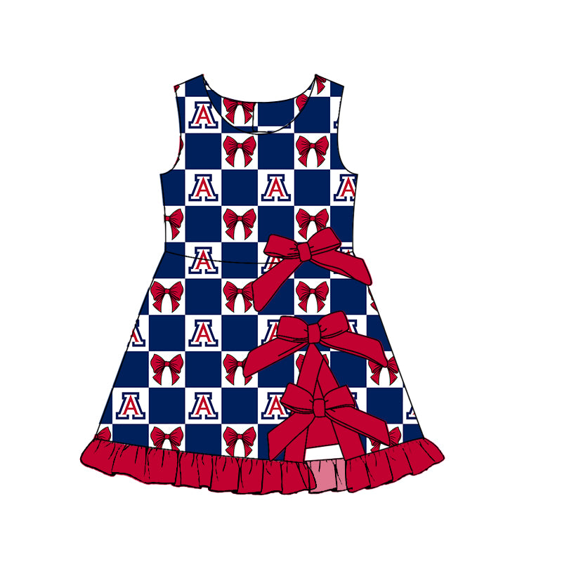 Toddle girls wholesale custom team design yoga dress
