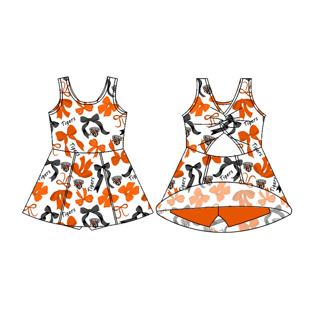 toddle girls custom team dress swim fabrics