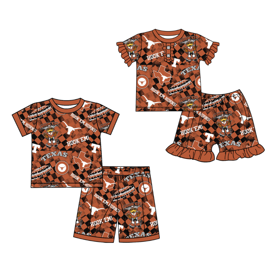 Sister brother custom team outfit