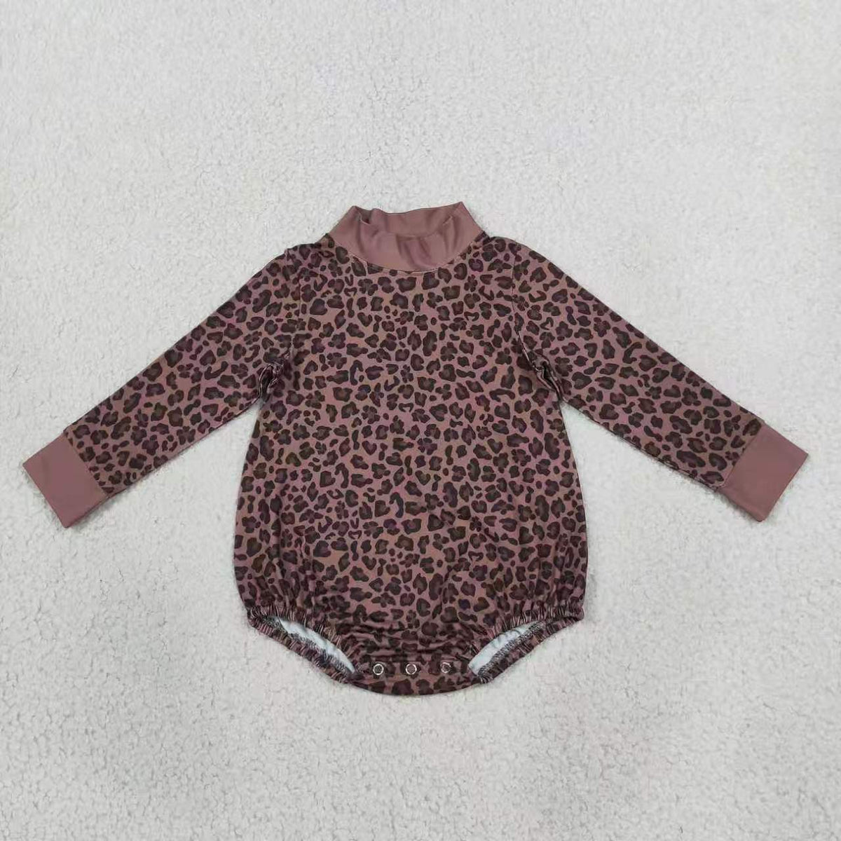 Toddle baby long sleeve camo print romper