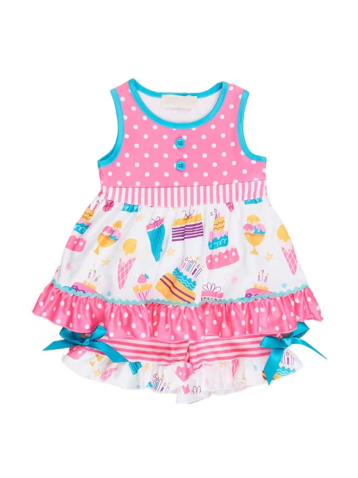 baby girls birthday party outfit