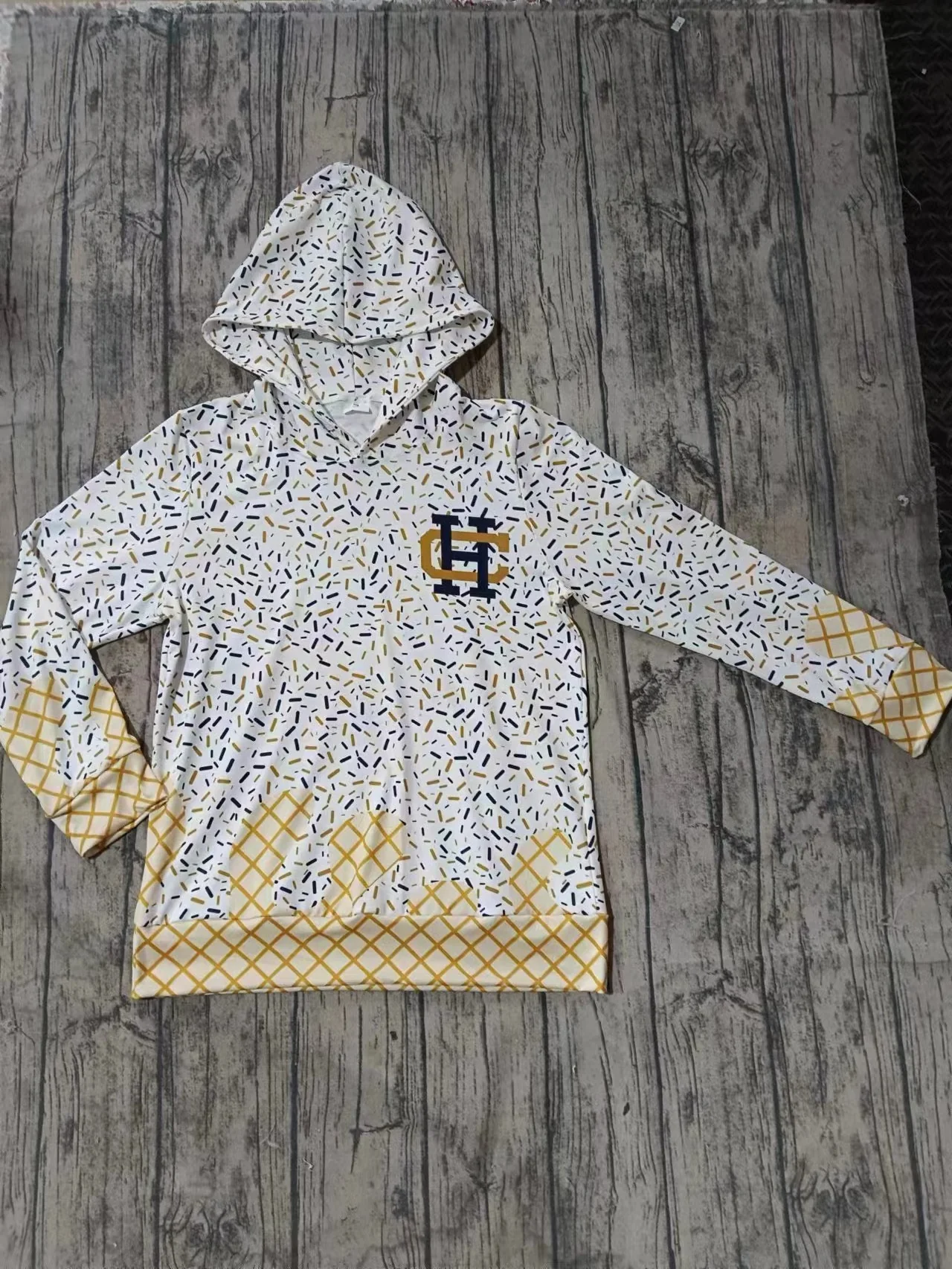 baby boy long sleeve team hoodie top