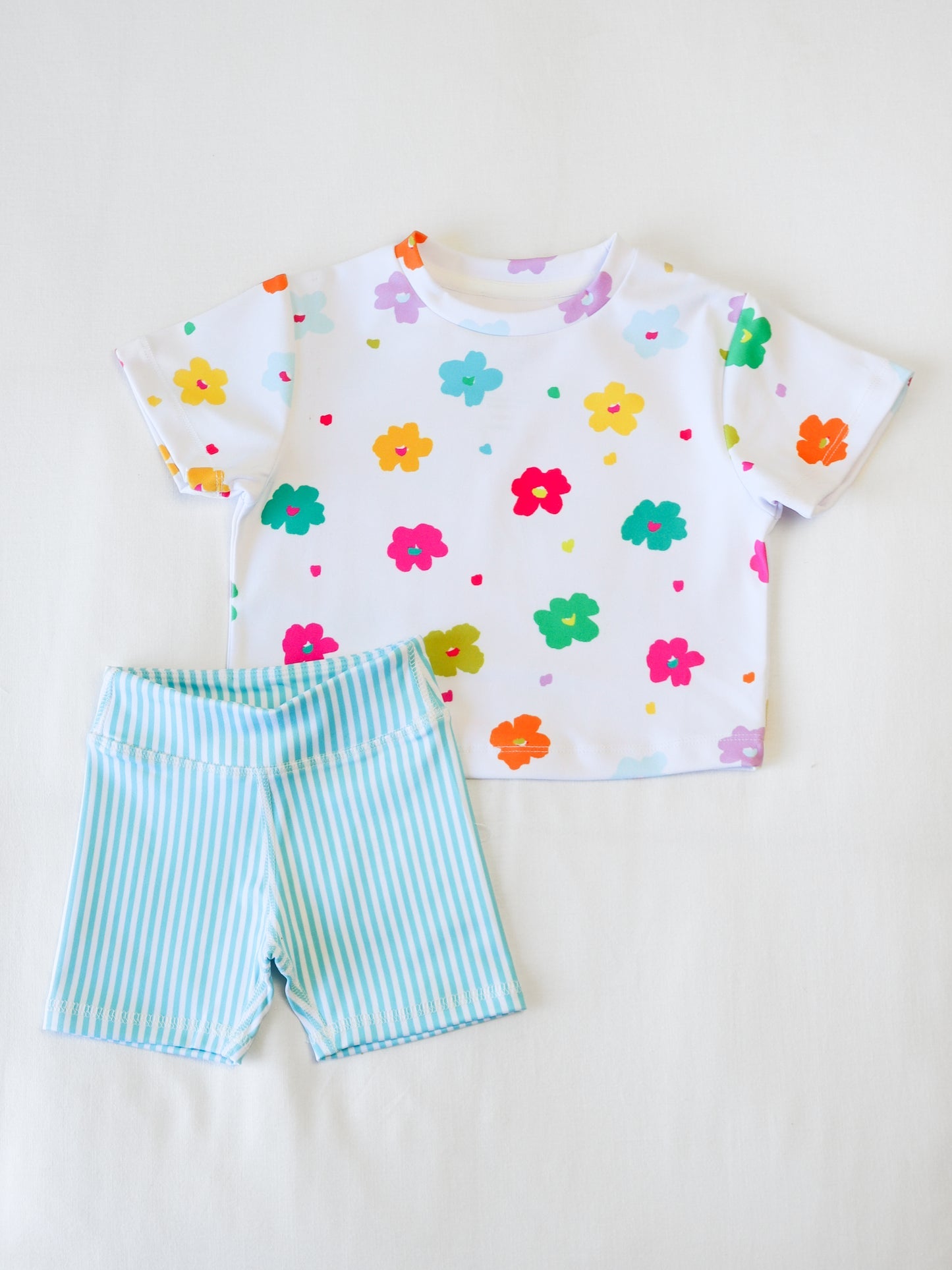 Flower girl summer style outfit