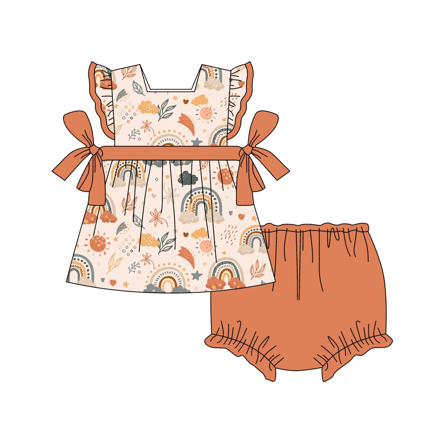 baby girl wholesale clothing set