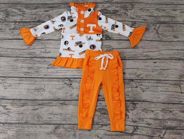 baby long sleeve team design outfit.