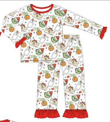 toddle girl Christmas deisgn outfit