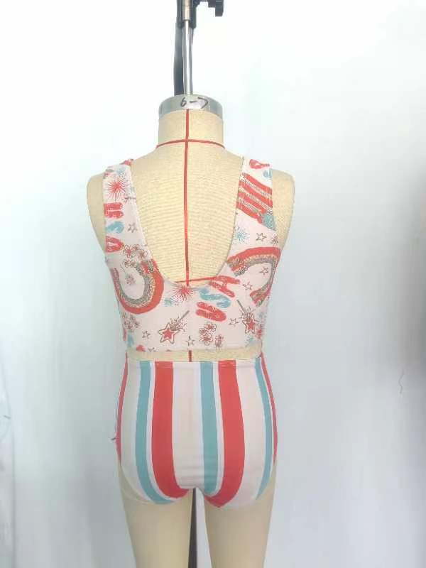American girls usa july 4th firework one piece swimsuit preorder
