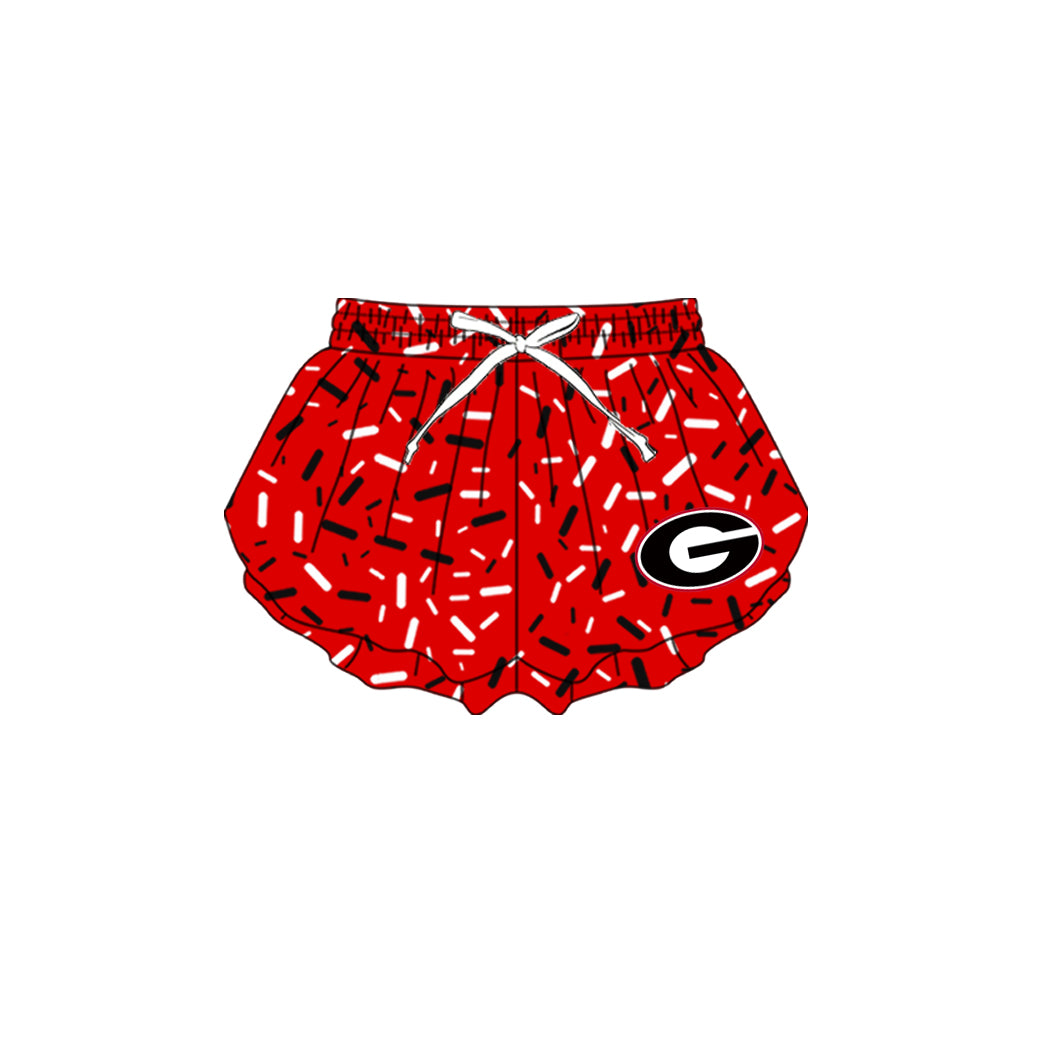 Toddle baby girls team summer yoga shorts