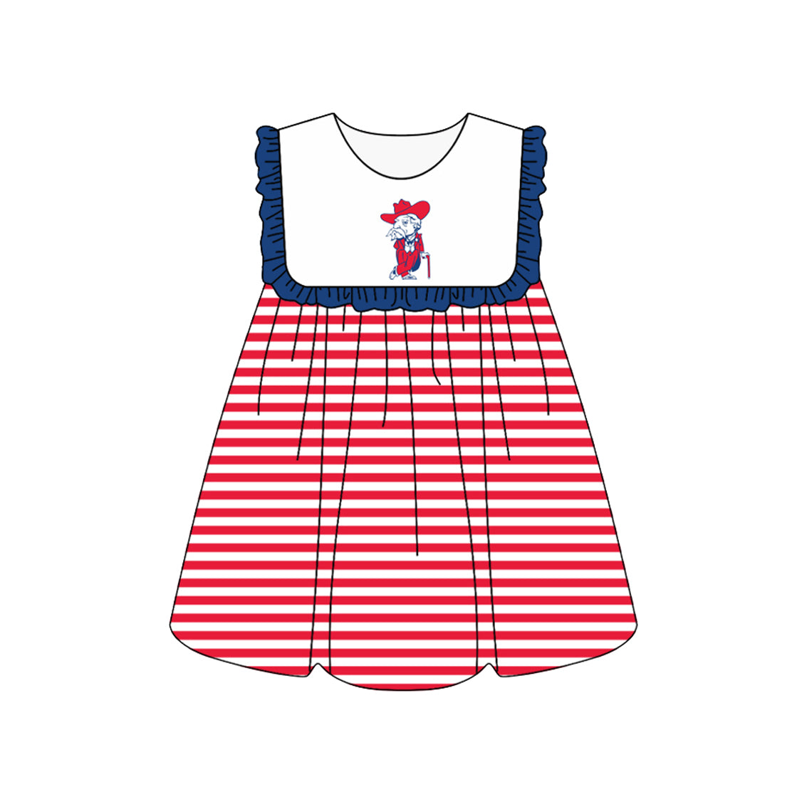 baby girl custom design style dress
