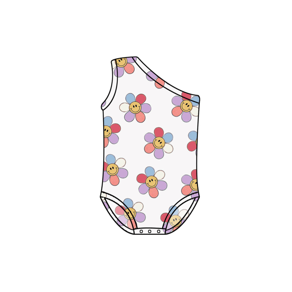 baby girls one piece summer bathing suit