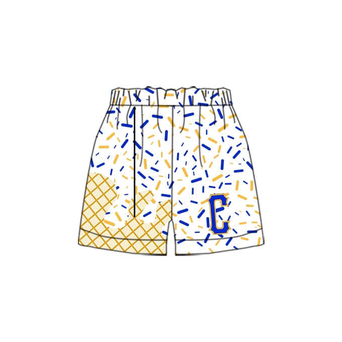 toddle baby boy custom team shorts