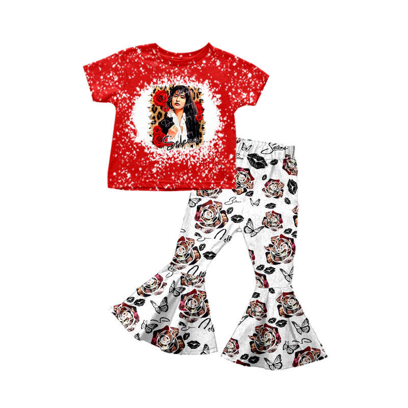 Baby girls popular bell bottoms outfit