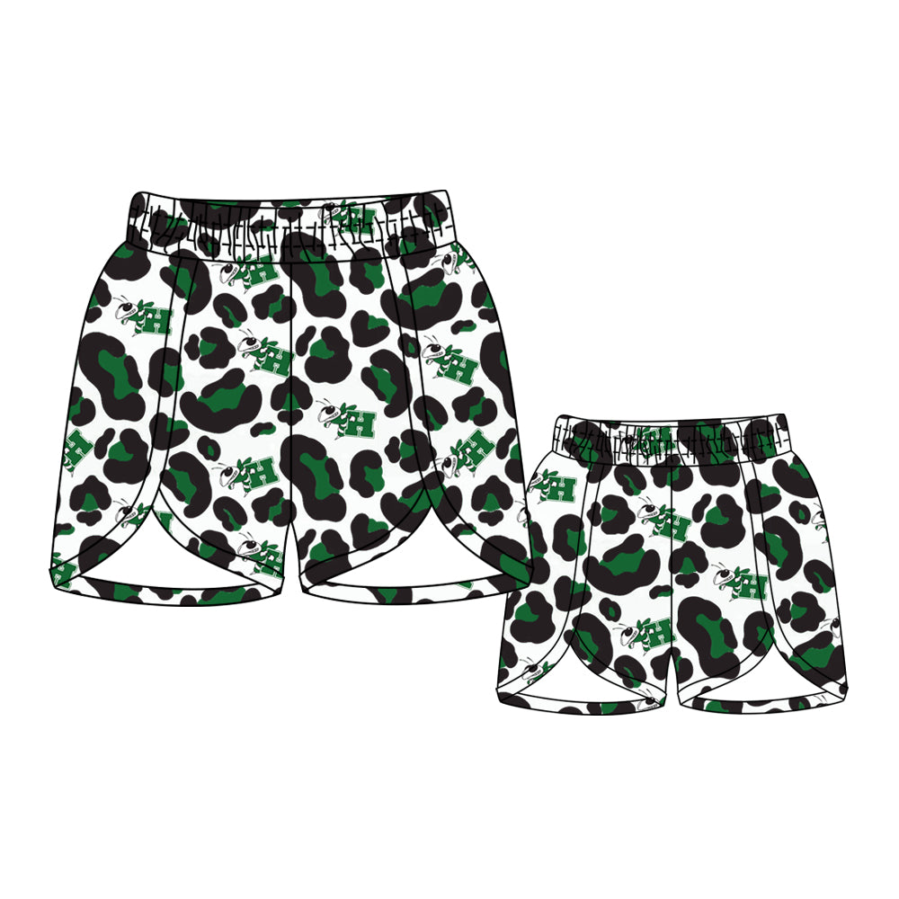 Adult kids family design custom team summer shorts