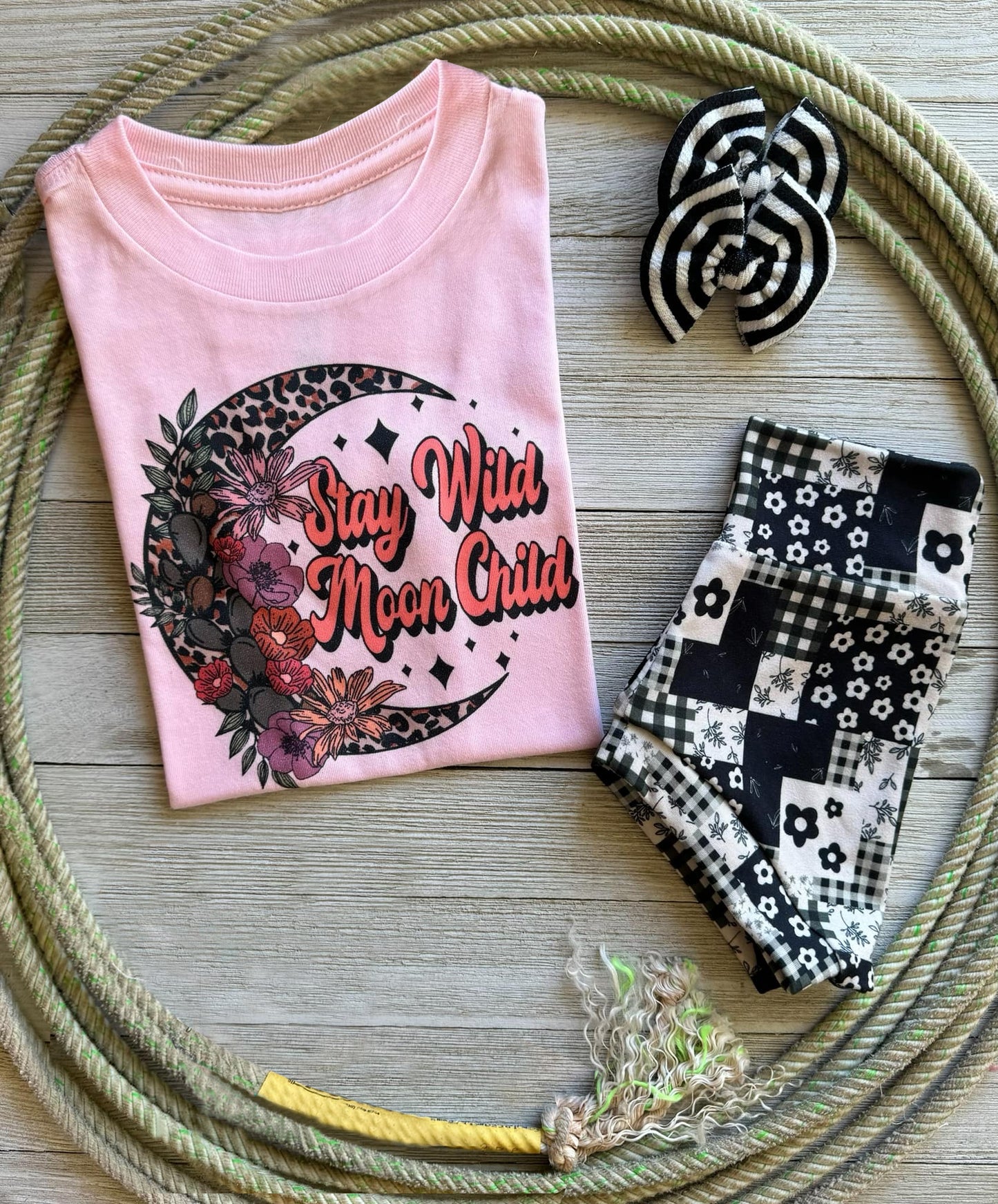 stay wild more child bummie set