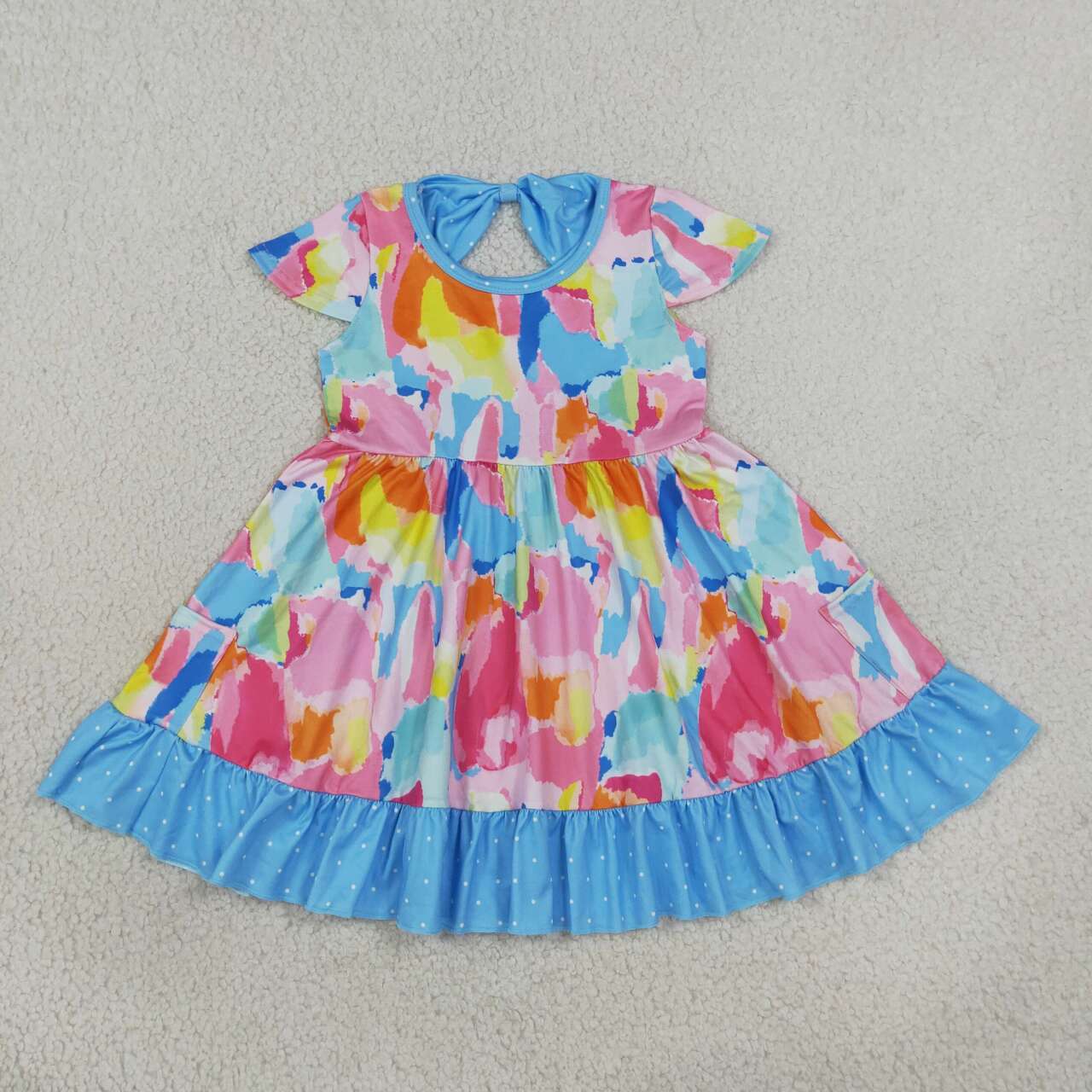 Toddle girls tie dye summer dress preorder