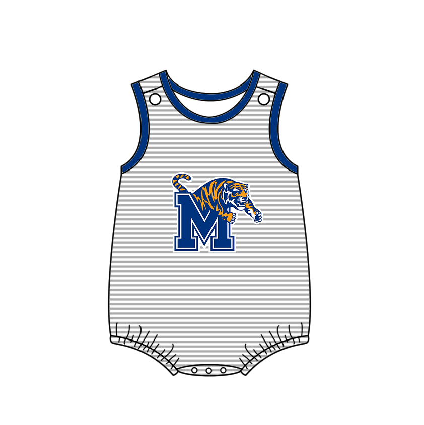 Team design toddle baby boy summer romper