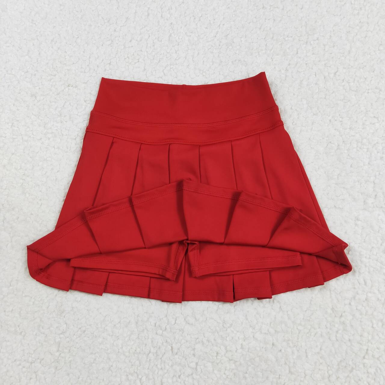 baby girl red summer yoga skirt shorts