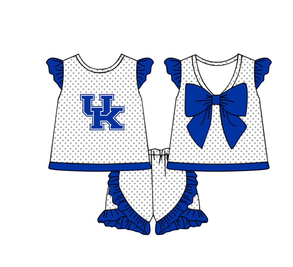 toddle girls UK cheer team skirt set