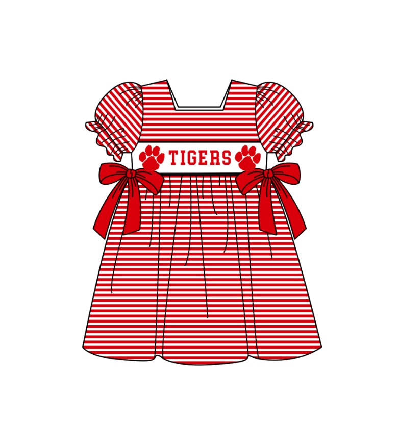 Custom collegiate team girls summer dress