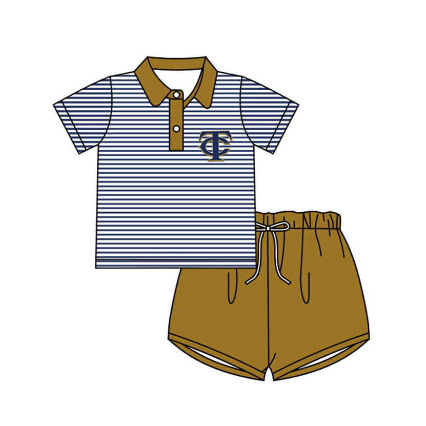 baby boy team design outfit