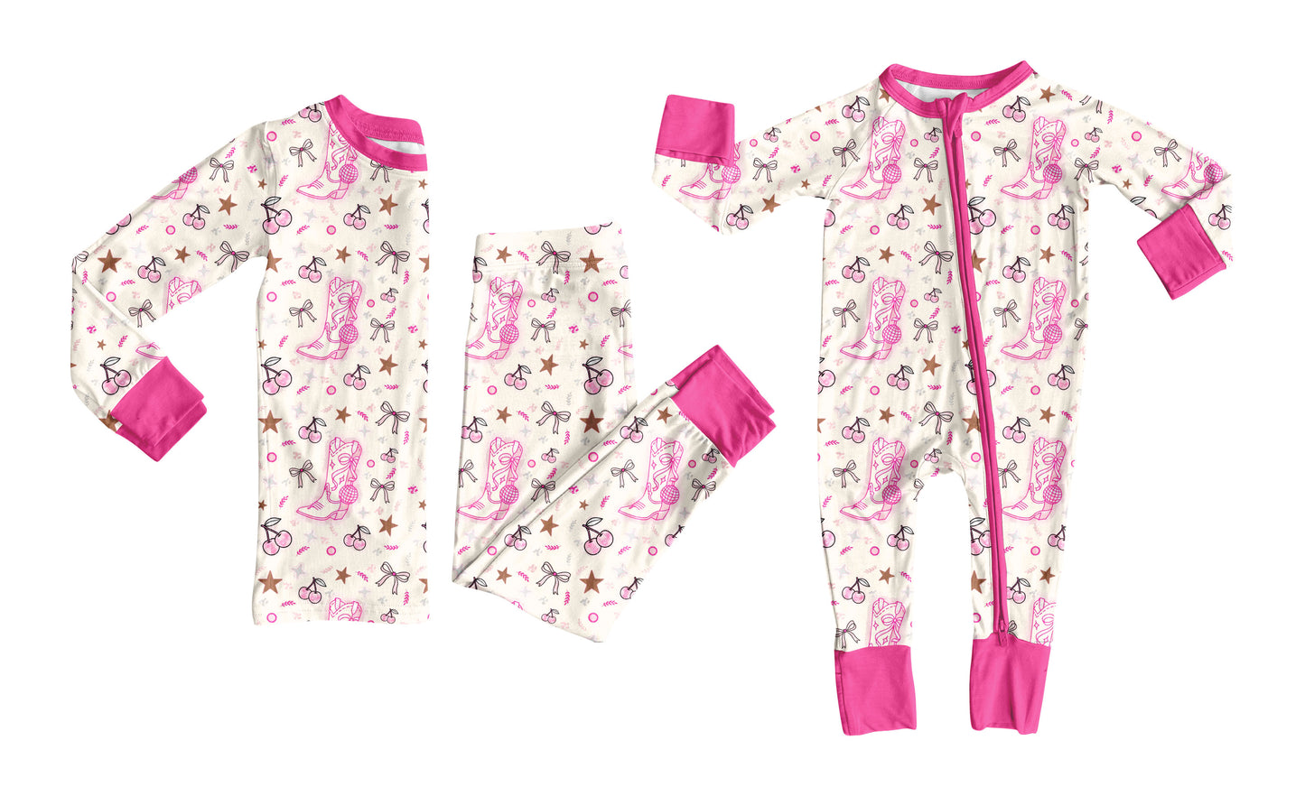 Toddle kids western design matching outfit wholesale baby clothes