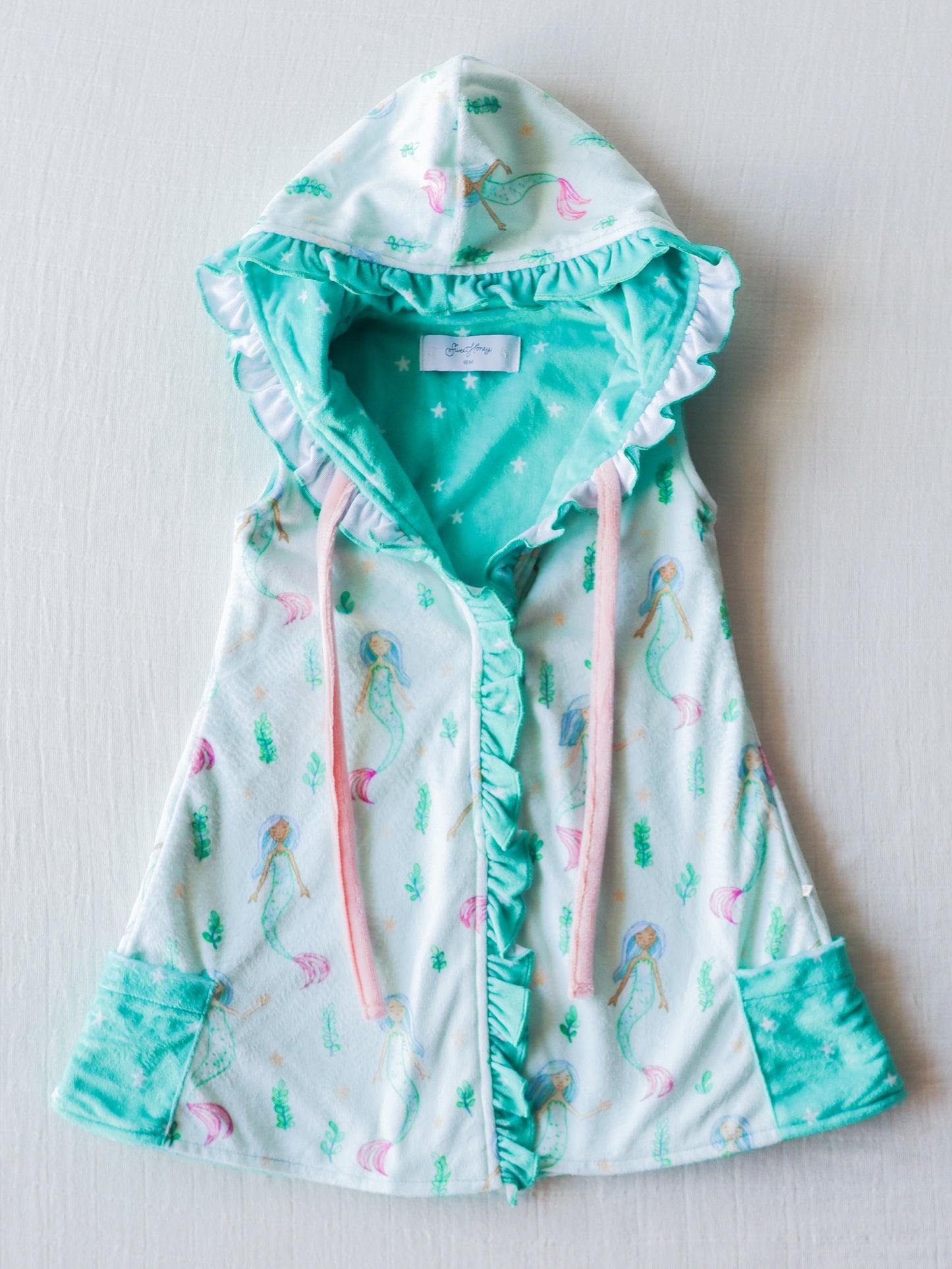 toddle girls swimming coverup