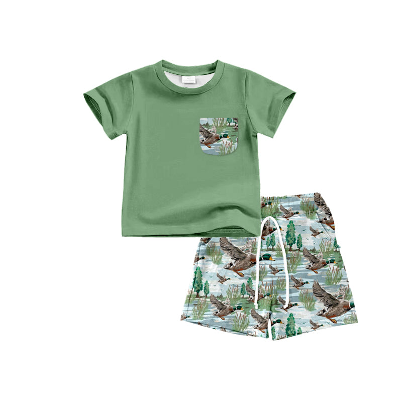 baby boy mallard duck summer outfit