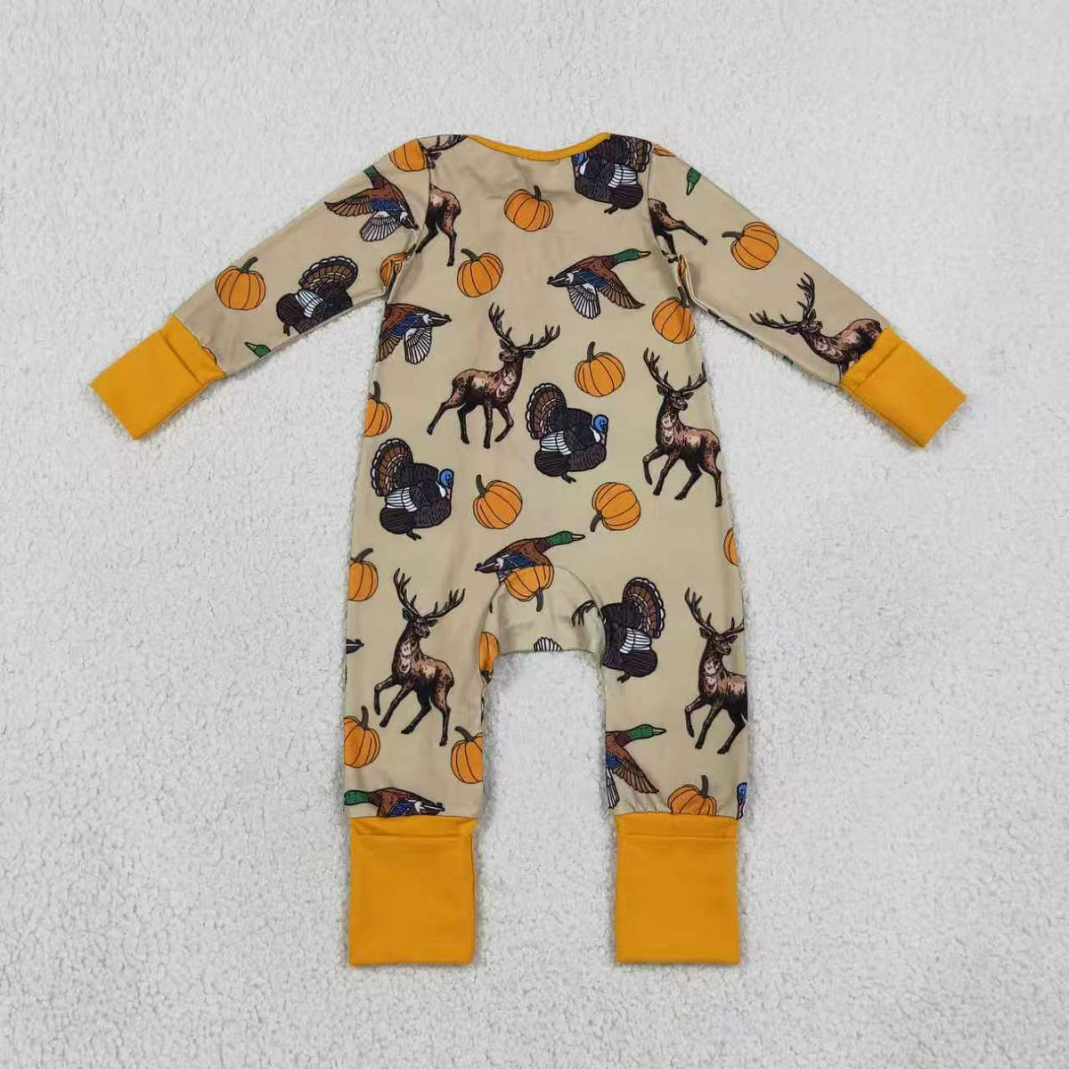 Turkey deer duck design Thanksgiving long sleeve matching outfit