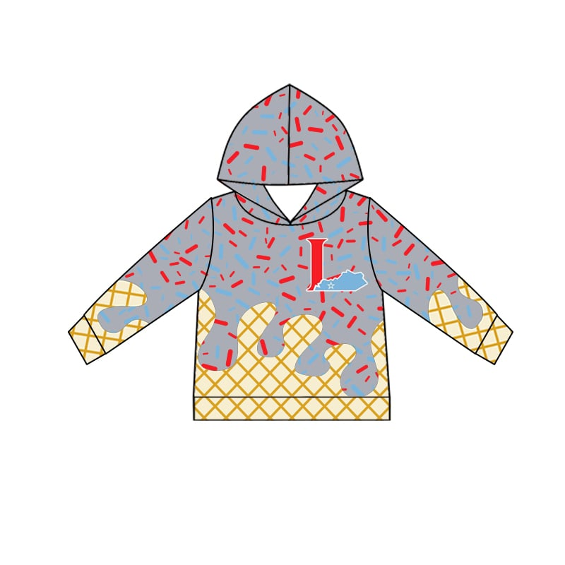 baby boy long sleeve team hoodie top