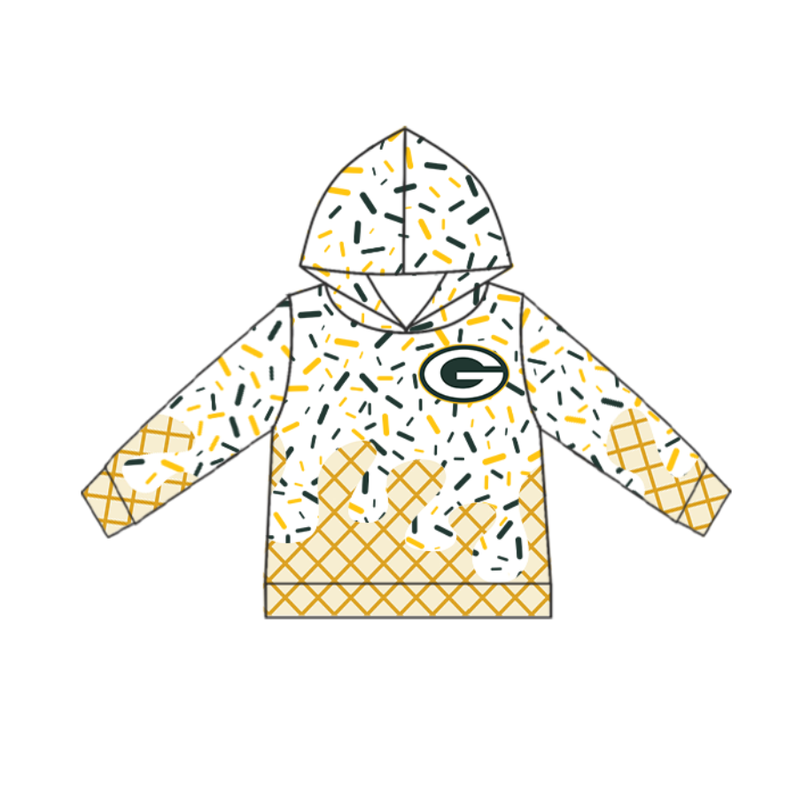 baby boy long sleeve custom team hoodie top