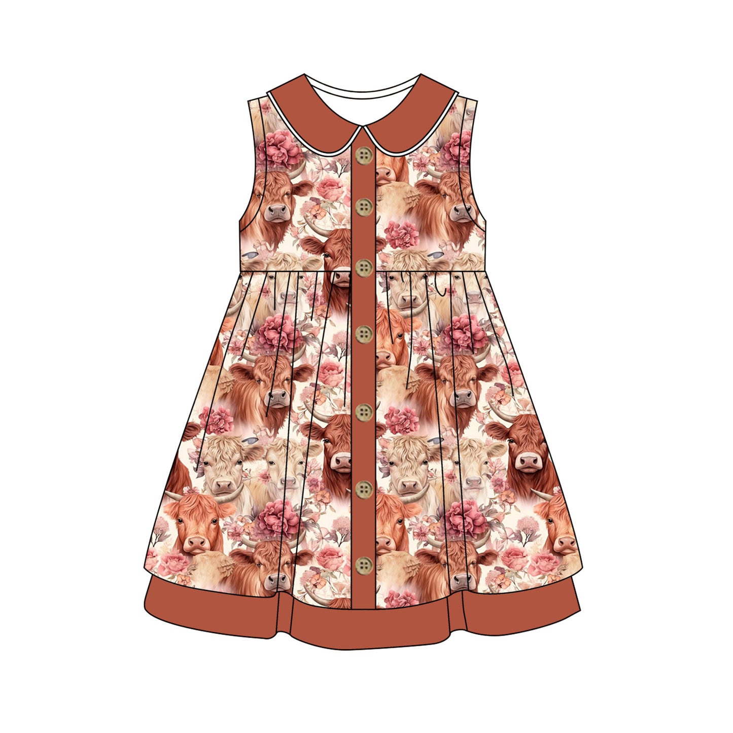 Baby girl wholesale summer dress