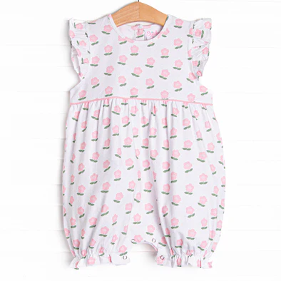 flower girls boutique romper