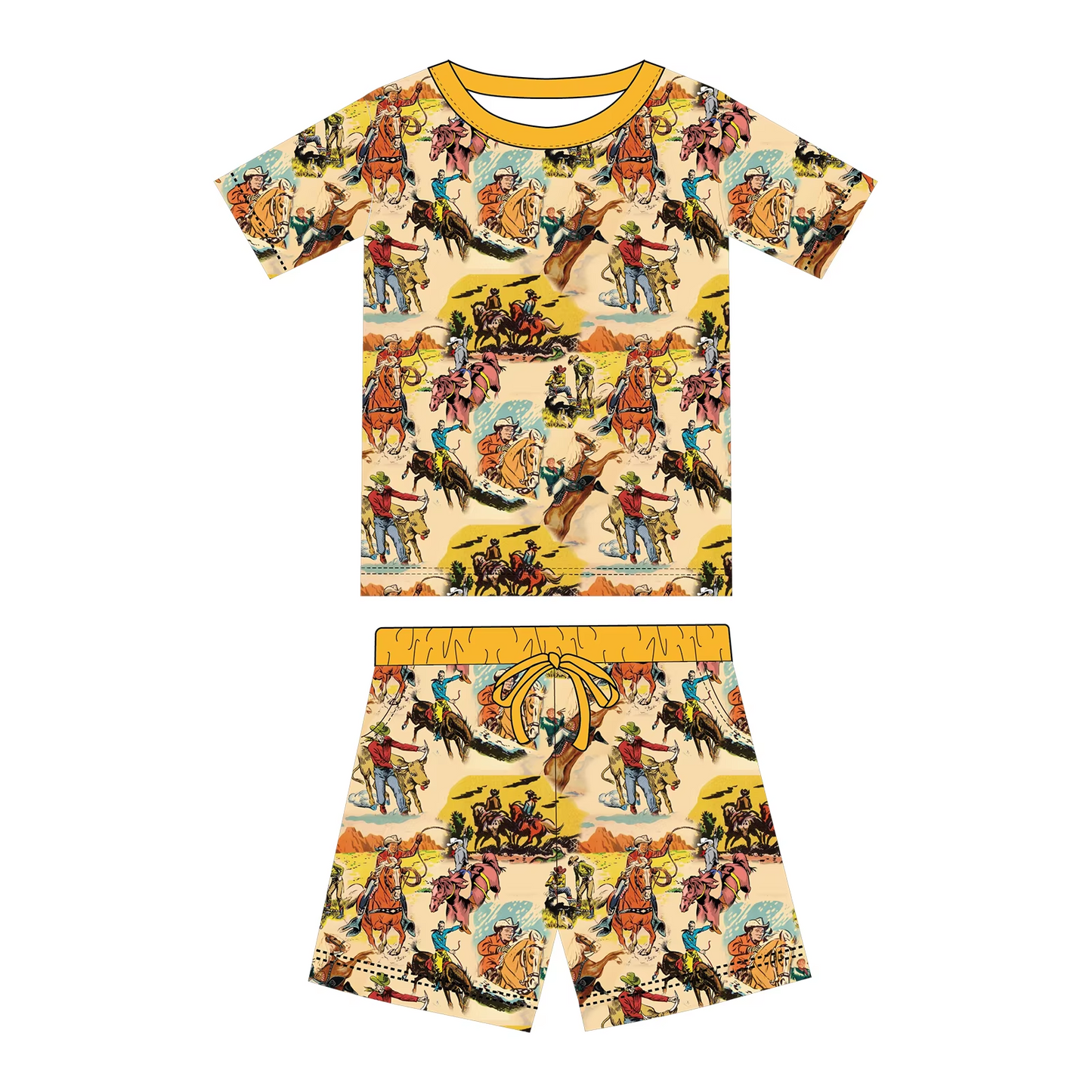 Western kids summer outfit