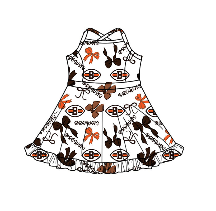 Toddle girls wholesale custom team design dress