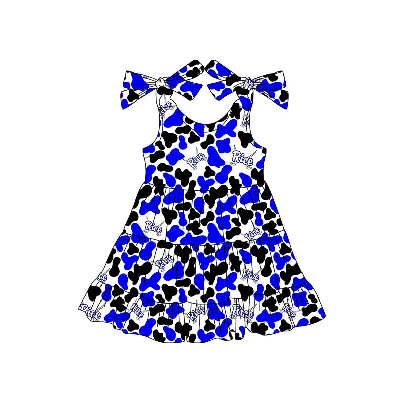 Toddle girls wholesale custom team design dress
