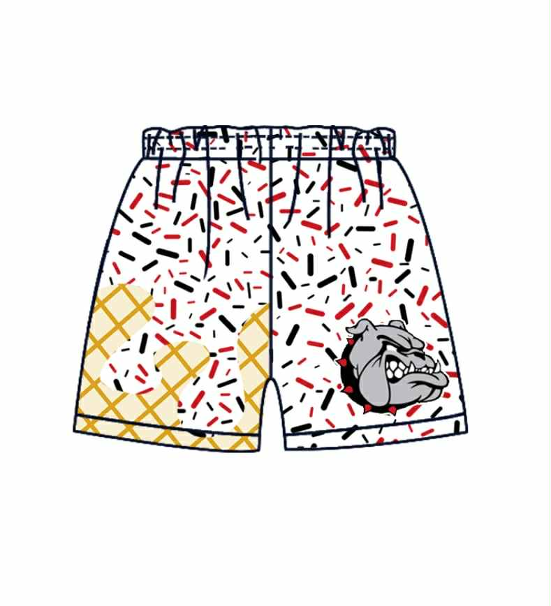 toddle baby custom team shorts