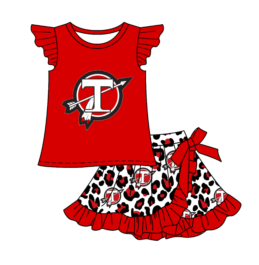 baby girls cheer skirt outfit add liner shorts