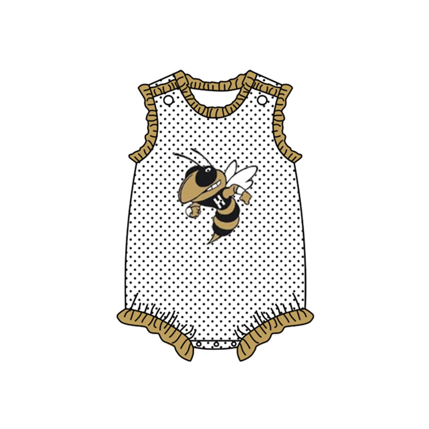toddle baby bee design romper