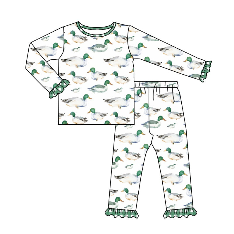 infant baby girl mallard duck clothes