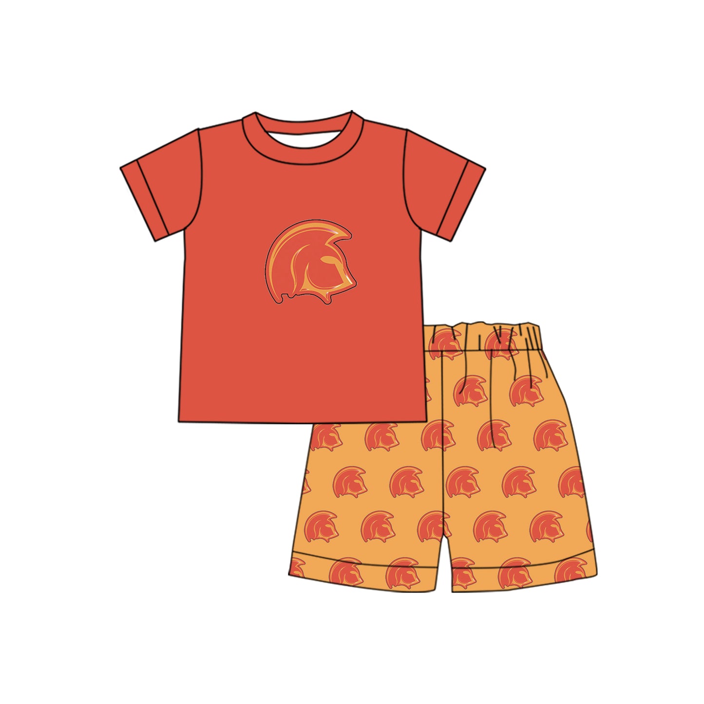 baby boy custom team design clothes