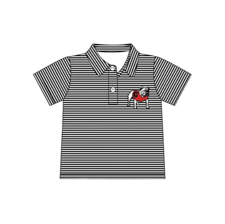 baby boy short sleeve team shirt