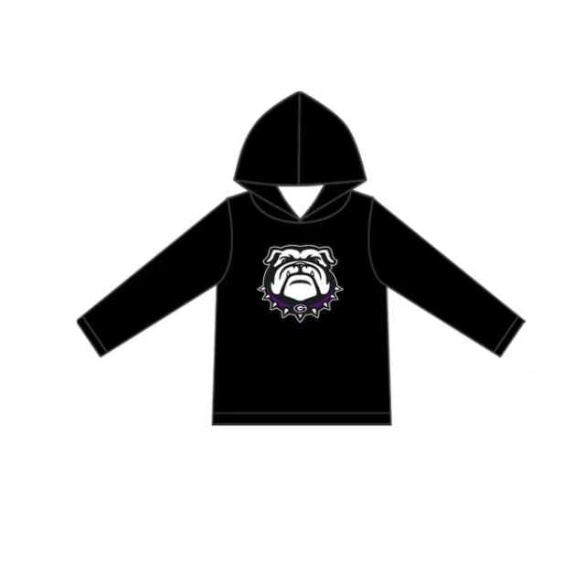 Adult custom team long sleeve hoodie top