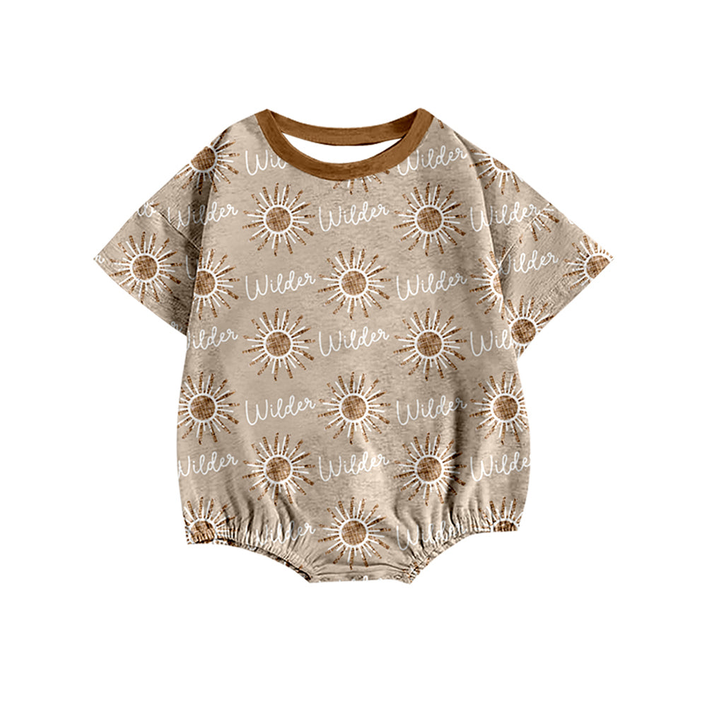 infant baby short sleeve romper