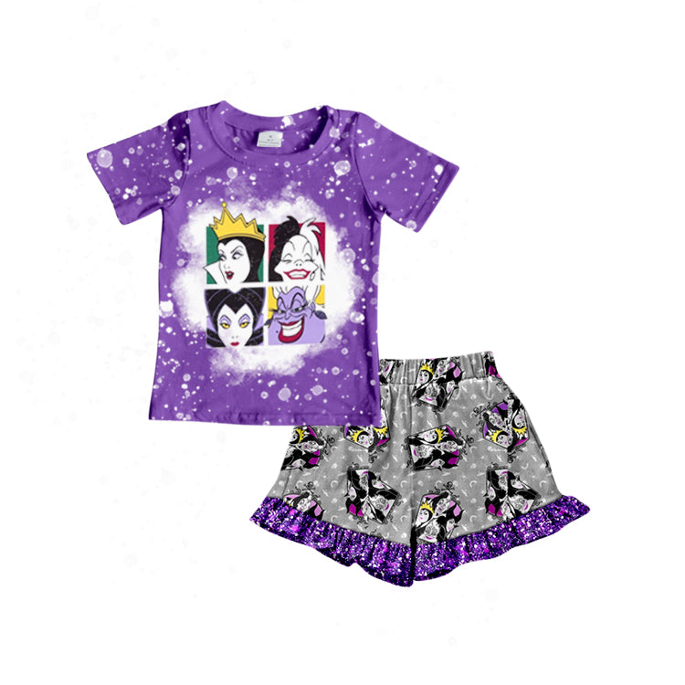 baby girls cartoon clothing set