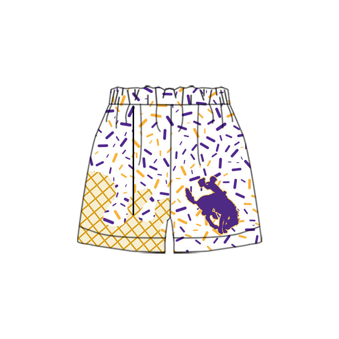 toddle baby boy college team summer shorts
