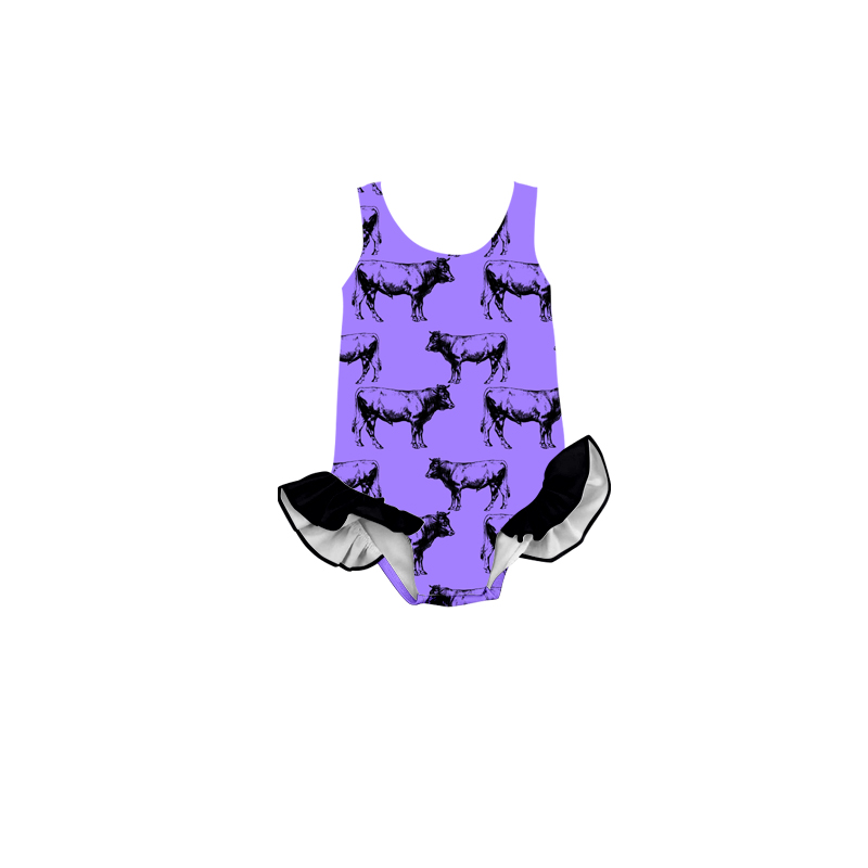 baby girls western bathing suit