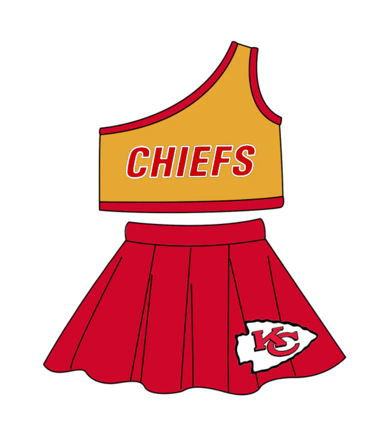 baby girls team cheer skirt outfit add liner shorts