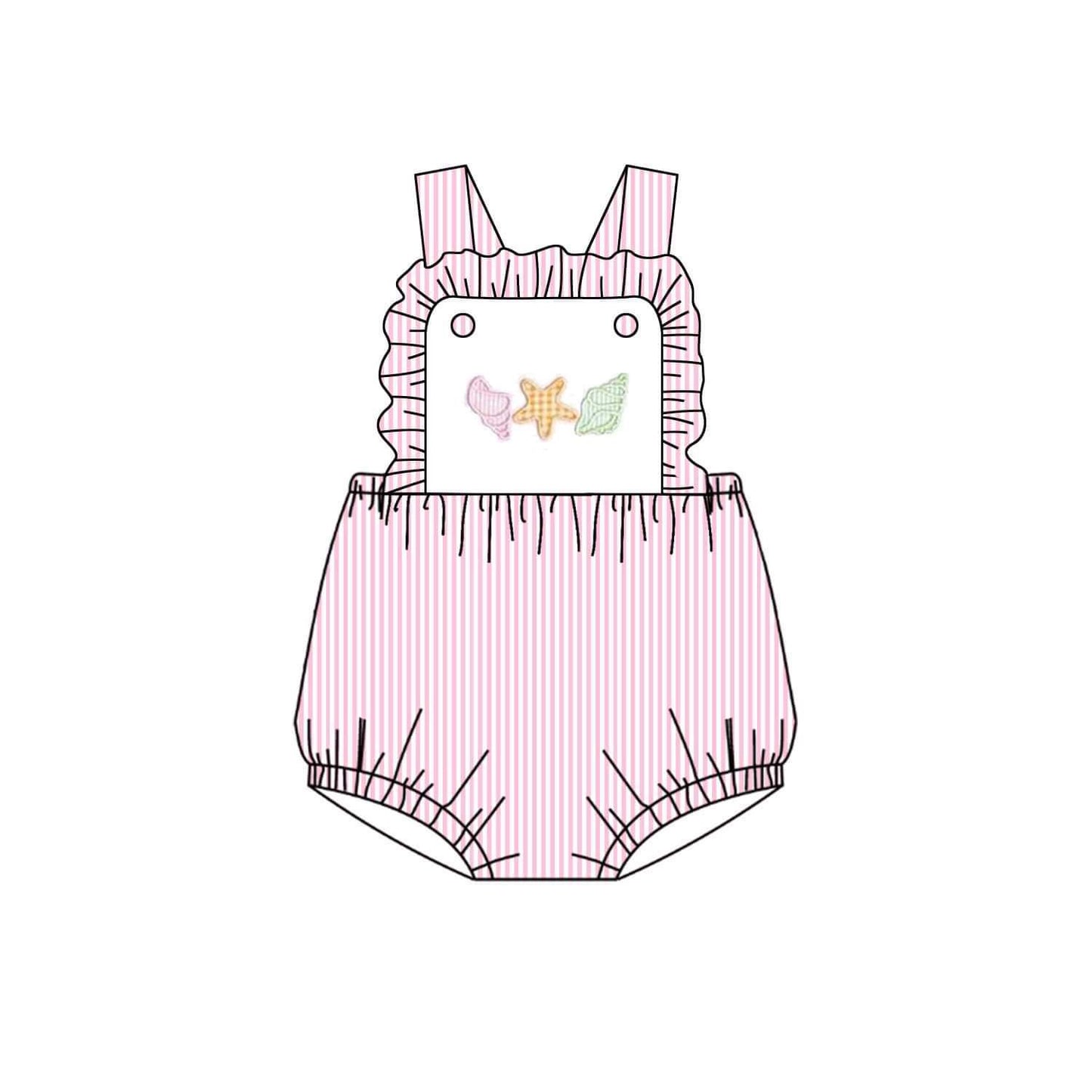 Toddle girls summer romper