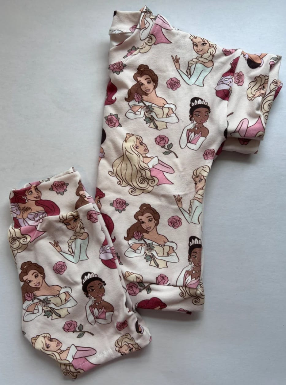 baby girls princess two piece outfit